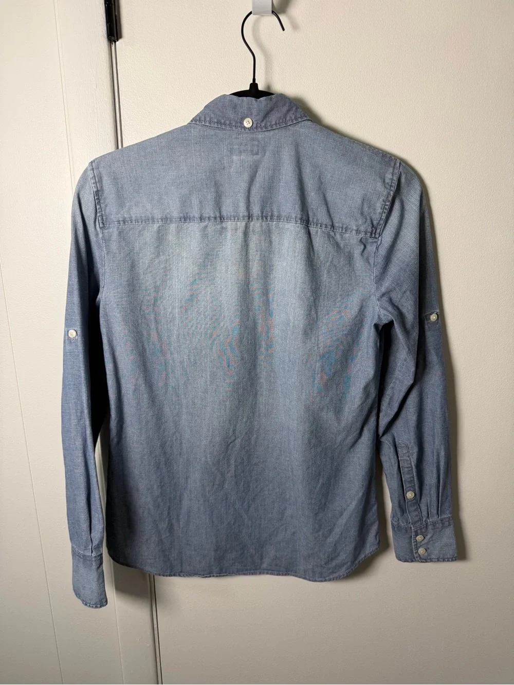 J.Crew Women’s Chambray Perfect Shirt | Light Denim | XS | GUC
